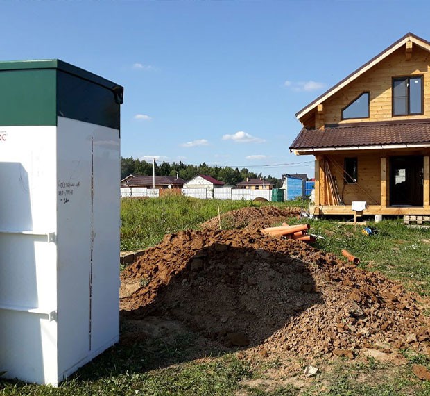 Автономная канализация под ключ в Волоколамском районе за один день с гарантией качества